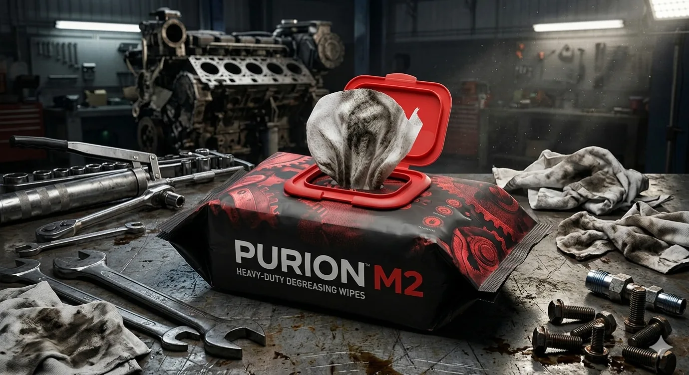 M2 — Heavy Soil Degreasing Wipes image 4