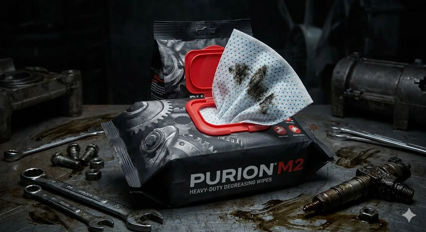 M2 — Heavy Soil Degreasing Wipes image 2
