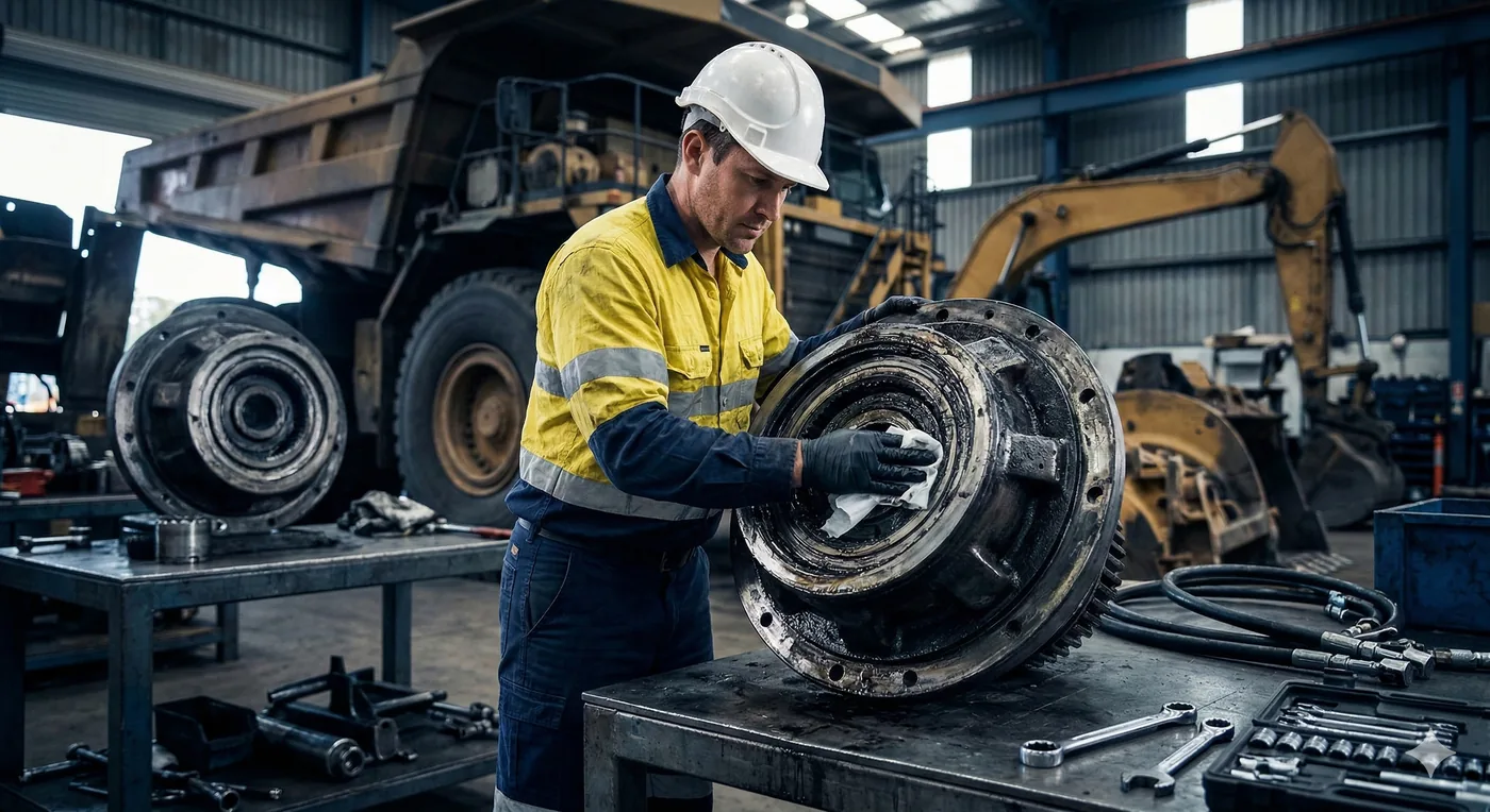 Purion M-Series wipes in use on equipment